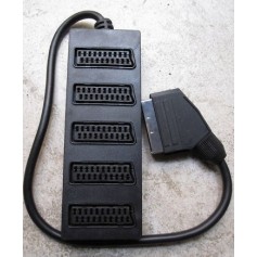PRESA MULTIPLA 5 POSTI SCART
