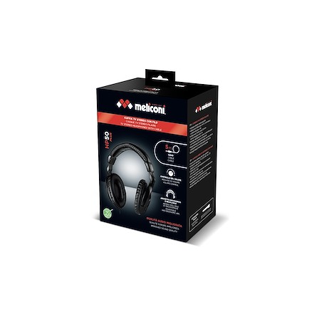 CUFFIA TV PADIGLIONE CON CAVO 5MT JACK 3.5MM
