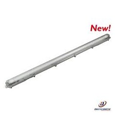PLAFONIERA PORTA TUBO T8 IP65 120CM