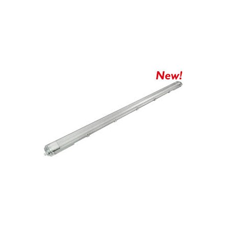 PLAFONIERA PORTA TUBO DOPPIO T8 120CM 18WATT