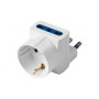 ADATTATORE 3POSTI 2PRESE 16A+T E SCHUKO