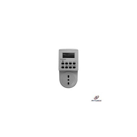 TIMER DIGITALE SETTIMANALE CON PRESA 10/16A