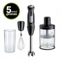FRULLATORE AD IMMERSIONE 1000WATT 0,5LT CON ACC
