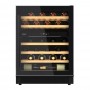 CANTINA VINO CLASSE F 134LT DOPPIA ZONA NERO