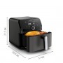 FRIGGITRICE AD ARIA 2000WATT CAPACITÀ 7.5LT 8PROGR