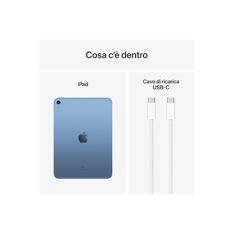 IPAD 10GEN 10.9 256GB ROM WIFI+CELL BLU