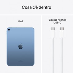 IPAD 10GEN 10.9 256GB ROM WIFI+CELL BLU