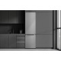 FRIGO COMBINATO 387LT NO FROST CLASSE E SILVER