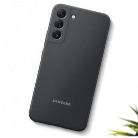 CUSTODIA RIGIDA IN SILICONE NERO SAMSUNG A36 5G