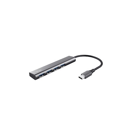 HUB USB-C 4 PORTE USB 3.2 ALLUMINIO