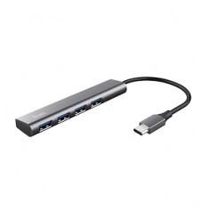 HUB USB-C 4 PORTE USB 3.2 ALLUMINIO