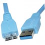 CAVO TYP-A SPINA/TYP-B MICRO SPINA 1,0M BLU