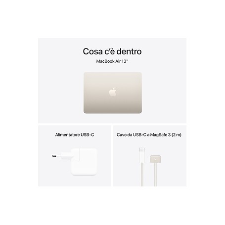 MACBOOK AIR 13 M4 SSD 256GB 16GB ROM 10CPU 8GPU