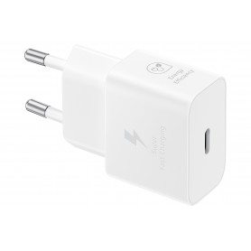 CARICATORE DA RETE 25WATT USB-C BIANCO