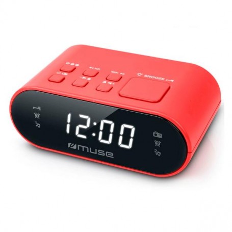 RADIOSVEGLIA FM FUNZIONE SNOOZE E SLEEP ROSSO