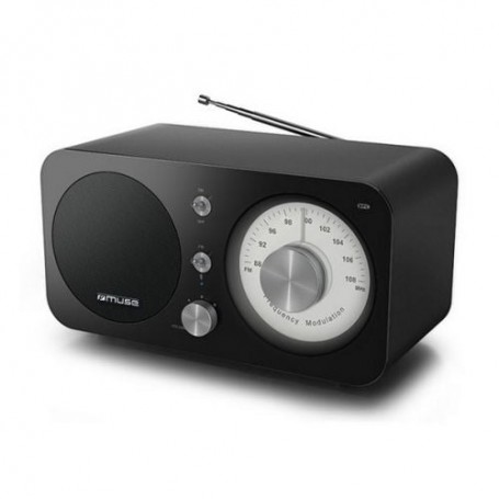 RADIO PORTATILE AM/FM/SW MULTIBANDA  RETRÒ NERO