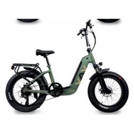BICICLETTA ELETTRICA 20 13AH VERDE MILITARE