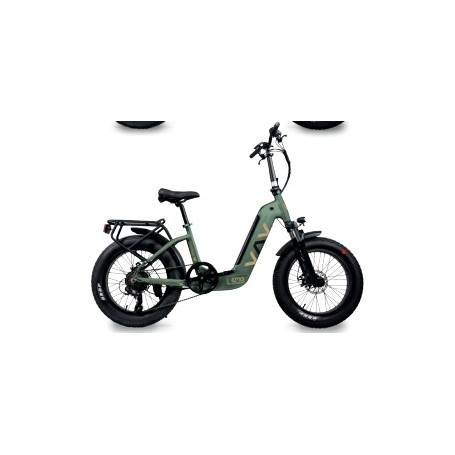 BICICLETTA ELETTRICA 20 13AH VERDE MILITARE