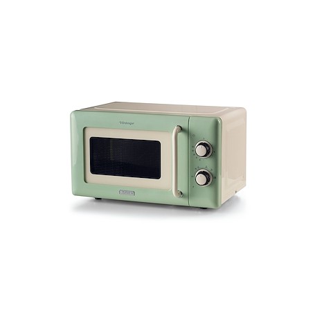 FORNO A MICROONDE 20LT 800WATT VINTAGE VERDE