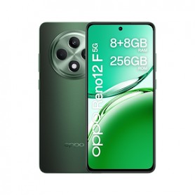 OPPO RENO 12F 5G 256GB ROM 8GB RAM ITA BLACK GREEN