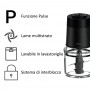 TRITATUTTO 550WATT CAPACITÀ 0,5LT 4LAME 2VEL