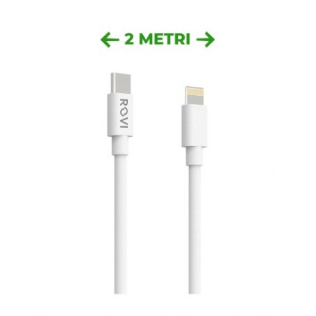 CAVO DATI DA TYPE C A LIGHTNING 20WATT 200CM