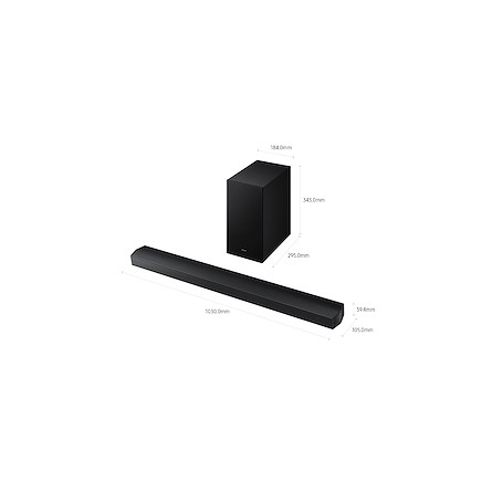 SOUNDBAR 400WATT 5.1 CON SUBWOOFER WIRELESS