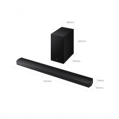 SOUNDBAR 400WATT 5.1 CON SUBWOOFER WIRELESS