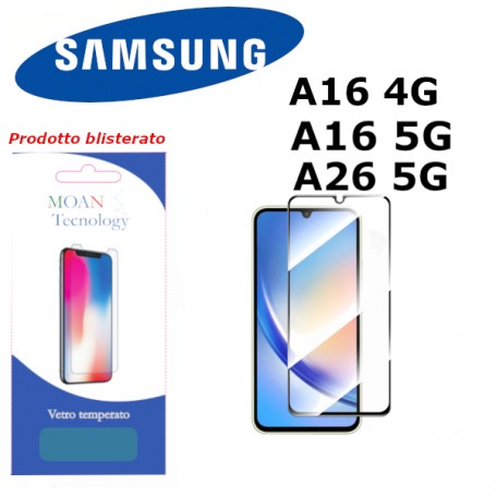 PELLICOLA IN VETRO TEMPERATO PER SAMSUNG A16