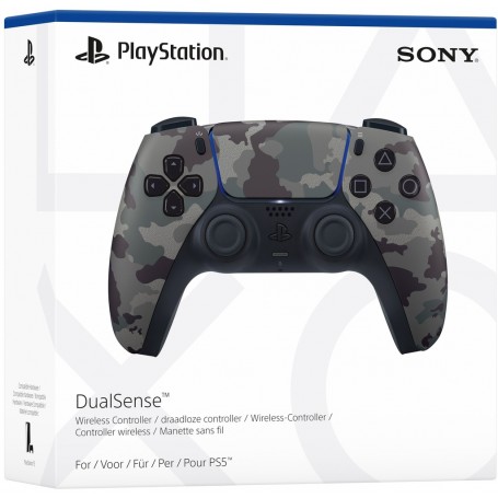 CONTROLLER WIRELESS PER PS5 DUALSENSE CAMO GREY