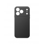 CUSTODIA IN SILICONE NERA PER IPHONE 17 PRO MAX
