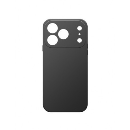 CUSTODIA IN SILICONE NERA PER IPHONE 17 PRO MAX