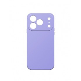 CUSTODIA IN SILICONE LILLA PER IPHONE 17 PRO
