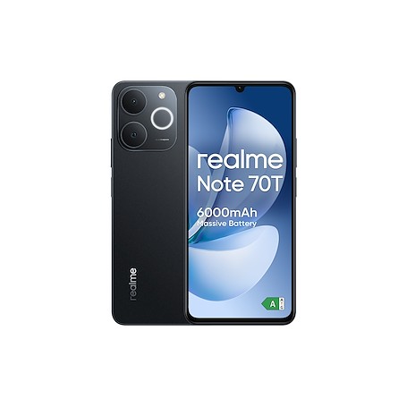 REALME NOTE 70T 256GB ROM 4GB RAM ITA BLACK