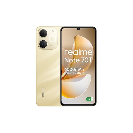 REALME NOTE 70T 128GB ROM 4GB RAM ITA GOLD