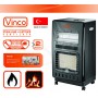 STUFA A GAS VENTILATA + ELETTRICA