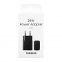 CARICATORE DA RETE 25WATT USB-C FAST CHARGE NERO