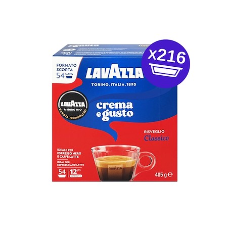 CAPSULE CAFFE A MODO MIO ARABICA E ROBUSTA 216PZ