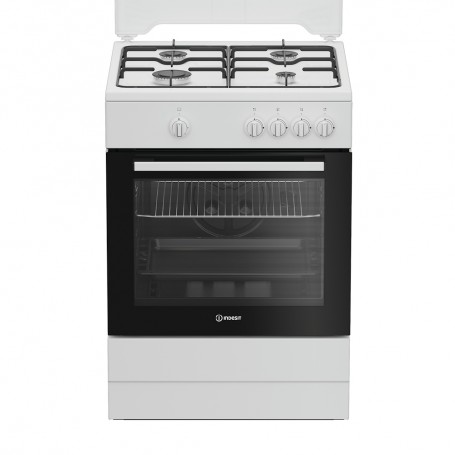 CUCINA A GAS 4 FUOCHI 60CM FORNO A GAS BIANCO
