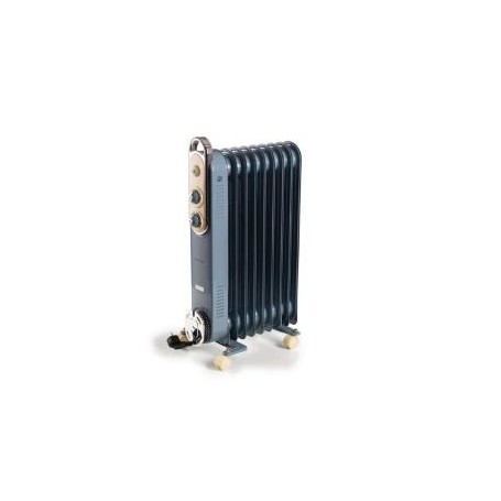 RADIATORE AD OLIO 2000WATT 3LIVELLI 9ELEMENTI BLU