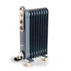 RADIATORE AD OLIO 2000WATT 3LIVELLI 9ELEMENTI BLU