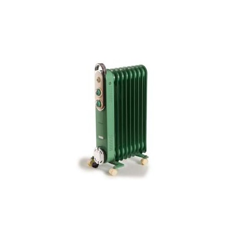 RADIATORE AD OLIO 2000WATT 3LIVELLI 9ELEMENTI VERD