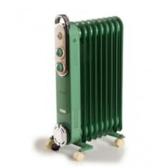 RADIATORE AD OLIO 2000WATT 3LIVELLI 9ELEMENTI VERD