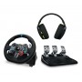 VOLANTE CON PEDALIERA PS4/PS5 CON CUFFIA WIRELESS