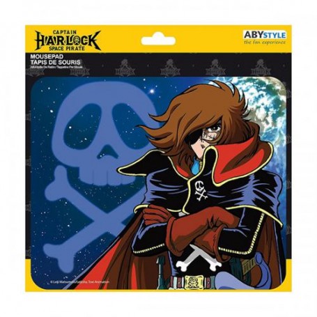 TAPPETINO PER MOUSE HARLOCK & EMBLEM 23CM