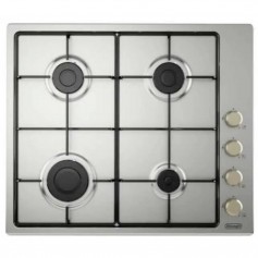 Piano Cottura A Gas 4 Fuochi 60 Cm Inox