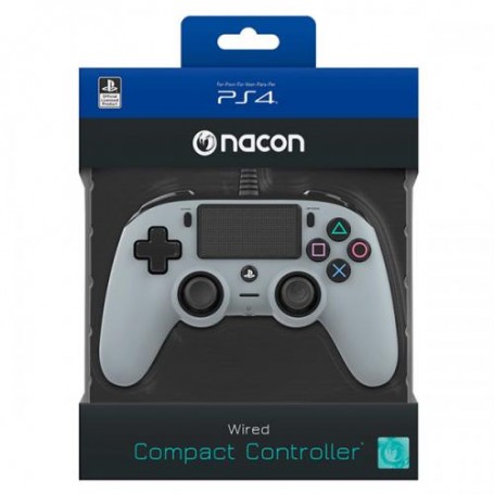 JOYPAD PER PS4 CON FILO COMPATIBILE GREY