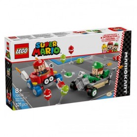 LEGO SUPER MARIO KART BABY MARIO VS BABY LUIGI