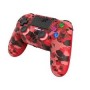 CONTROLLER PER PS4 WIRELESS COMPATIBILE RED CAMO