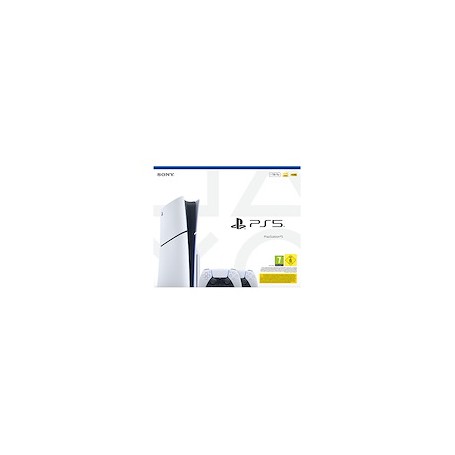CONSOLE PLAYSTATION 5 SLIM 1TB + DUALSENSE WHITE
